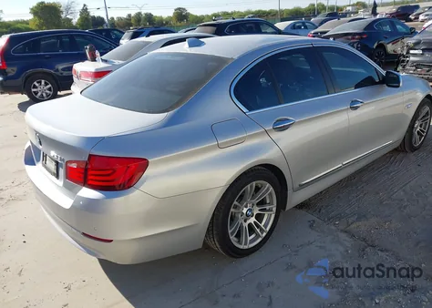 2011 BMW 528I из США, поврежденный, VIN WBAFR1C58BC260187